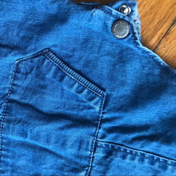 Zara Mini Baby Unisex Lined denim overalls - Picture 5 of 9